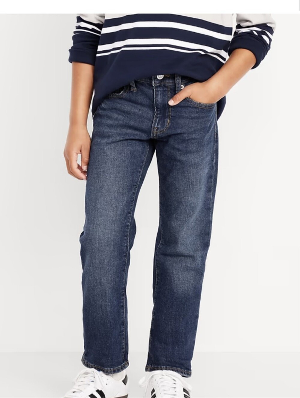 BN Old Navy Straight Leg Boys Denim Jeans SZ 14